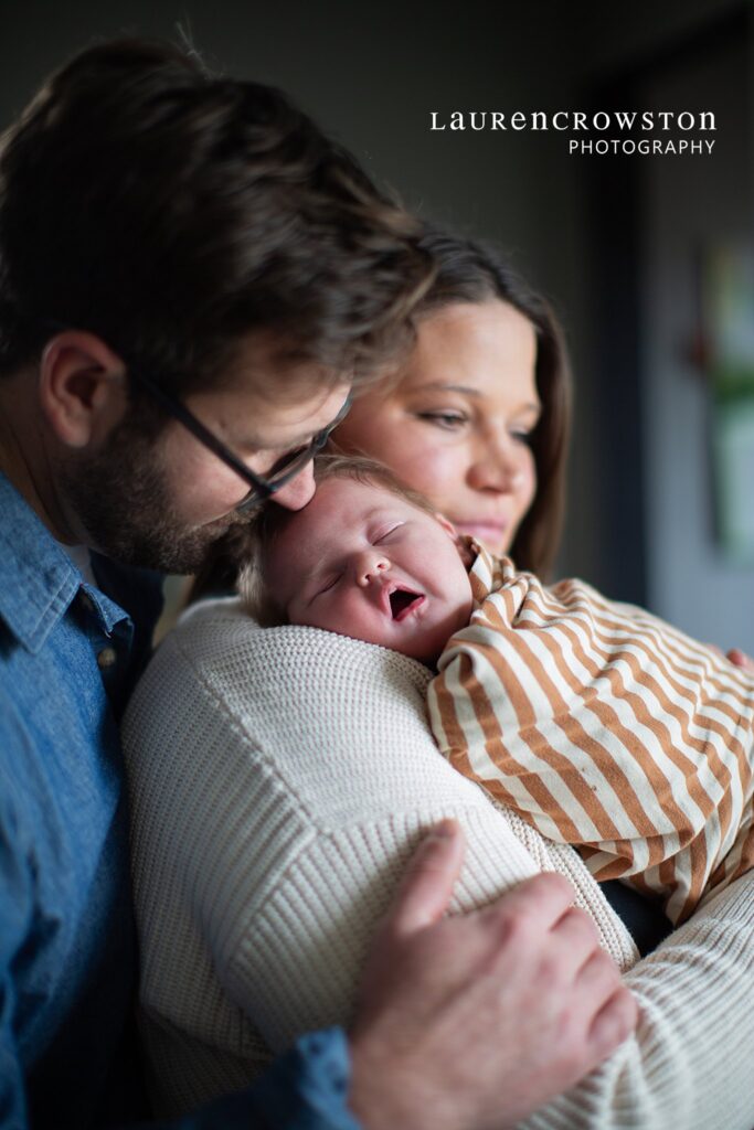 Lifestyle newborn photo